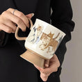 Bild in Galerie-Betrachter laden, Katzen - Keramiktasse kaufen – Große Kaffeetasse mit Katzen - Design - CagillyPaw e.U.