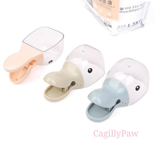 Entenfrisch Futterclip - Schaufel Mit Schnabelclip Design - CagillyPaw e.U.