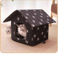 Bild in Galerie-Betrachter laden, Isoliertes Katzenhaus für draußen kaufen – Regenfest & Waschbar - CagillyPaw e.U.