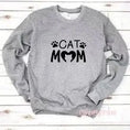 Bild in Galerie-Betrachter laden, Katzenmama - Stolz - Pullover Für Katzenliebhaber in Verschiedenen Farben - CagillyPaw e.U.