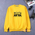 Bild in Galerie-Betrachter laden, Katzenmama - Stolz - Pullover Für Katzenliebhaber in Verschiedenen Farben - CagillyPaw e.U.
