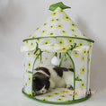 Bild in Galerie-Betrachter laden, Klappbares Katzenhaus mit Tunnel für Spiel und Komfort - CagillyPaw e.U.