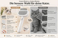 Bild in Galerie-Betrachter laden, Katzenbürste mit Auswurftaste – Selbstreinigender Knotenlöser für langes Fell Product vendor