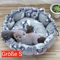 Bild in Galerie-Betrachter laden, Haustier - Blumen - Bett kaufen – Stilvoller Rückzugsort für Katzen - CagillyPaw e.U.