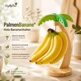 Bild in Galerie-Betrachter laden, Cross-border New Wooden Banana Rack Household Storage Rack Living Room Fruit Storage Rack Artificial Leaf Fruit Vertical Rack CagillyPaw e.U.