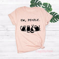 Bild in Galerie-Betrachter laden, Katzen-Komplott: "Eeew, Menschen"-Shirt Product vendor
