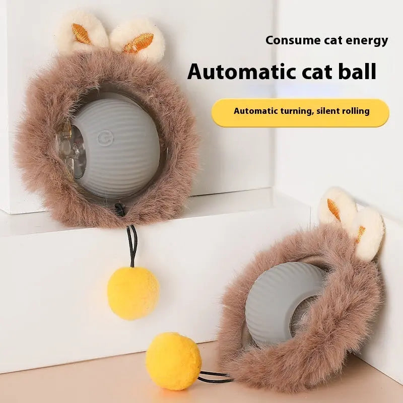Selbstrollender Katzen-Spielball – Interaktives Spielzeug Product vendor