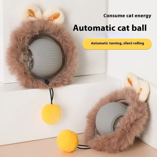 Selbstrollender Katzen-Spielball – Interaktives Spielzeug Product vendor