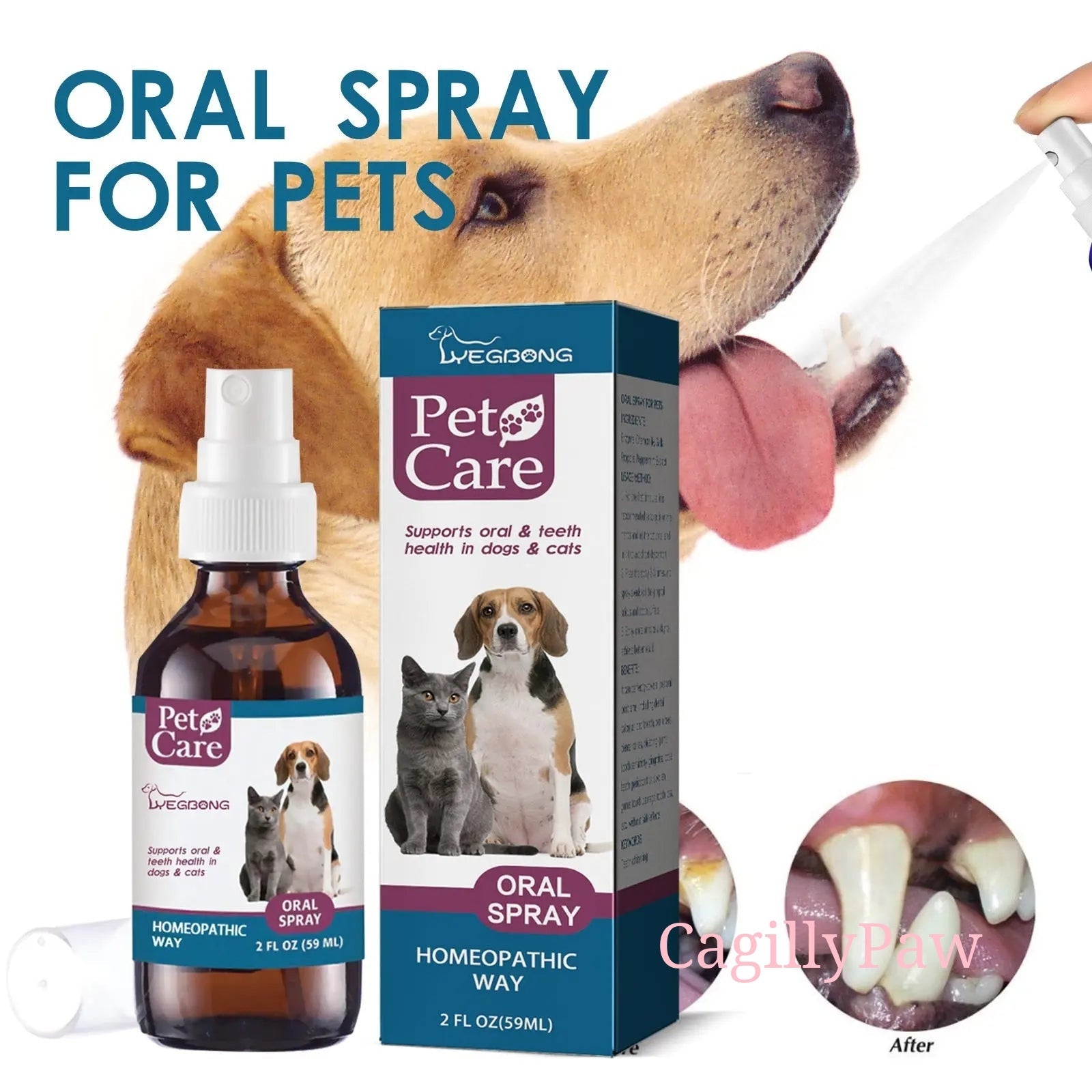 Katzenfrisch Mundspray - gegen Zahnprobleme & Mundgeruch Product vendor