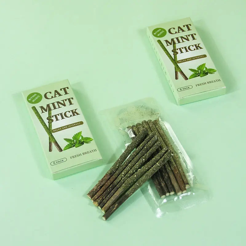 Natürlicher Katzen-Snack aus Matatabi – Zahnpflege & Spielspaß in einem Product vendor