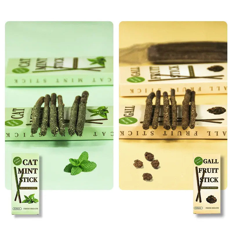 Natürlicher Katzen-Snack aus Matatabi – Zahnpflege & Spielspaß in einem Product vendor