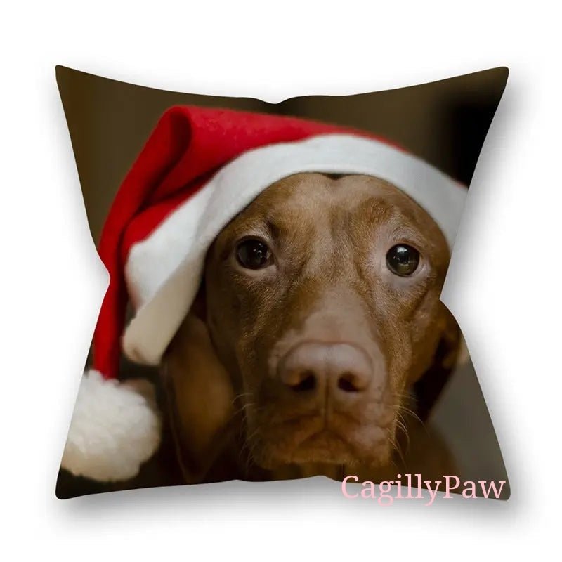 Pelziger Weihnachtsbezug Für Katzen Und Hunde Mit Stil - CagillyPaw e.U.