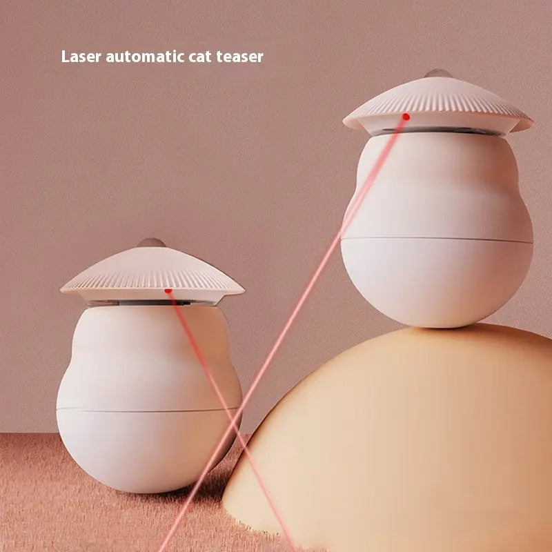 Intelligentes Laser-Katzenspielzeug in Pilzform – Elektrisch & Selbstschaukelnd Product vendor