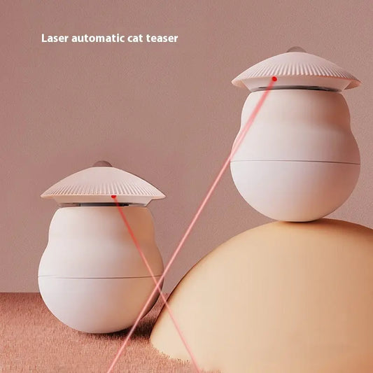 Intelligentes Laser-Katzenspielzeug in Pilzform – Elektrisch & Selbstschaukelnd Product vendor