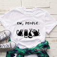 Bild in Galerie-Betrachter laden, Katzen-Komplott: "Eeew, Menschen"-Shirt Product vendor
