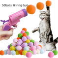 Bild in Galerie-Betrachter laden, Katzenspielzeug Pompon-Kanone – Leiser Spaß für Stubentiger Product vendor
