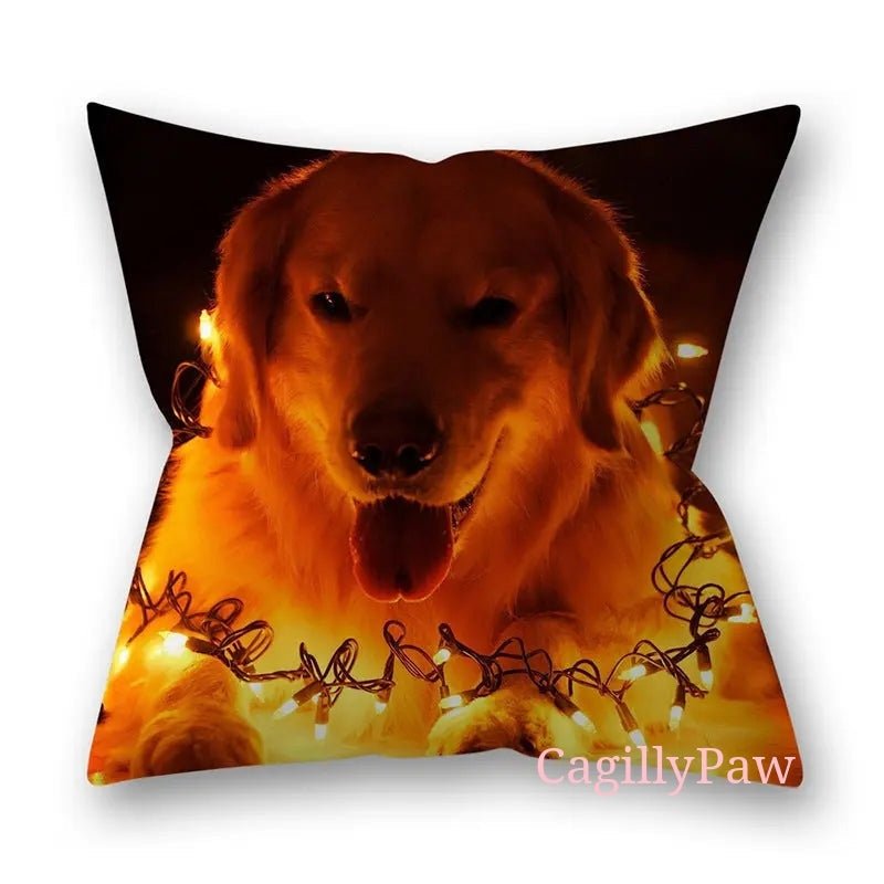 Pelziger Weihnachtsbezug Für Katzen Und Hunde Mit Stil - CagillyPaw e.U.