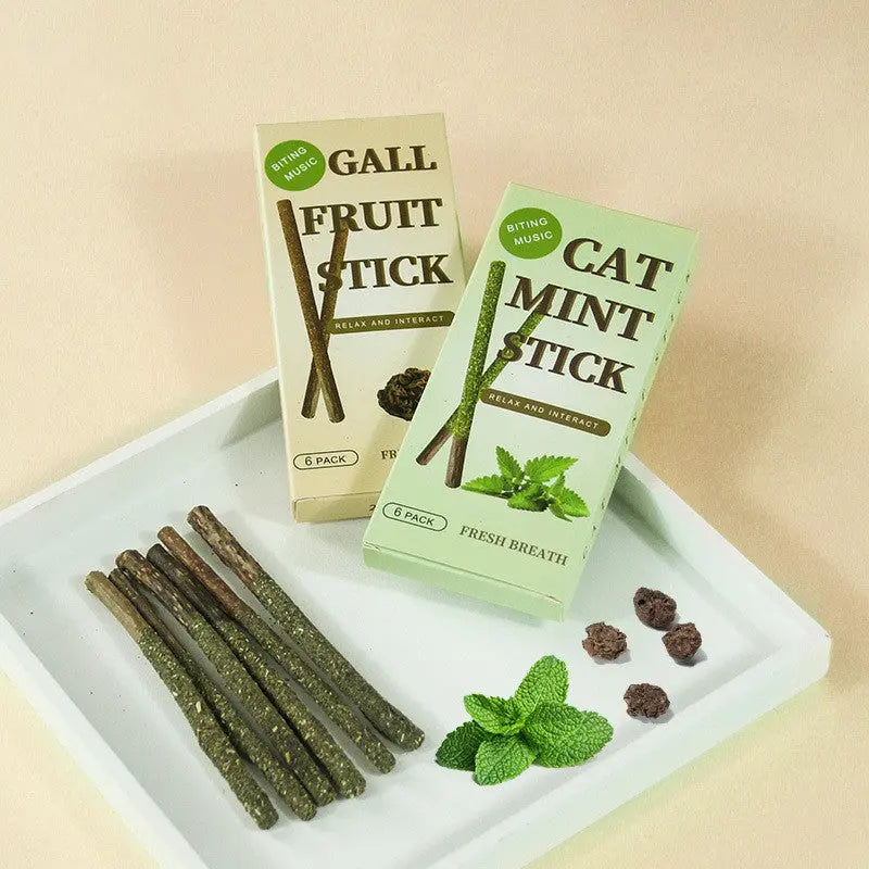 Natürlicher Katzen-Snack aus Matatabi – Zahnpflege & Spielspaß in einem Product vendor