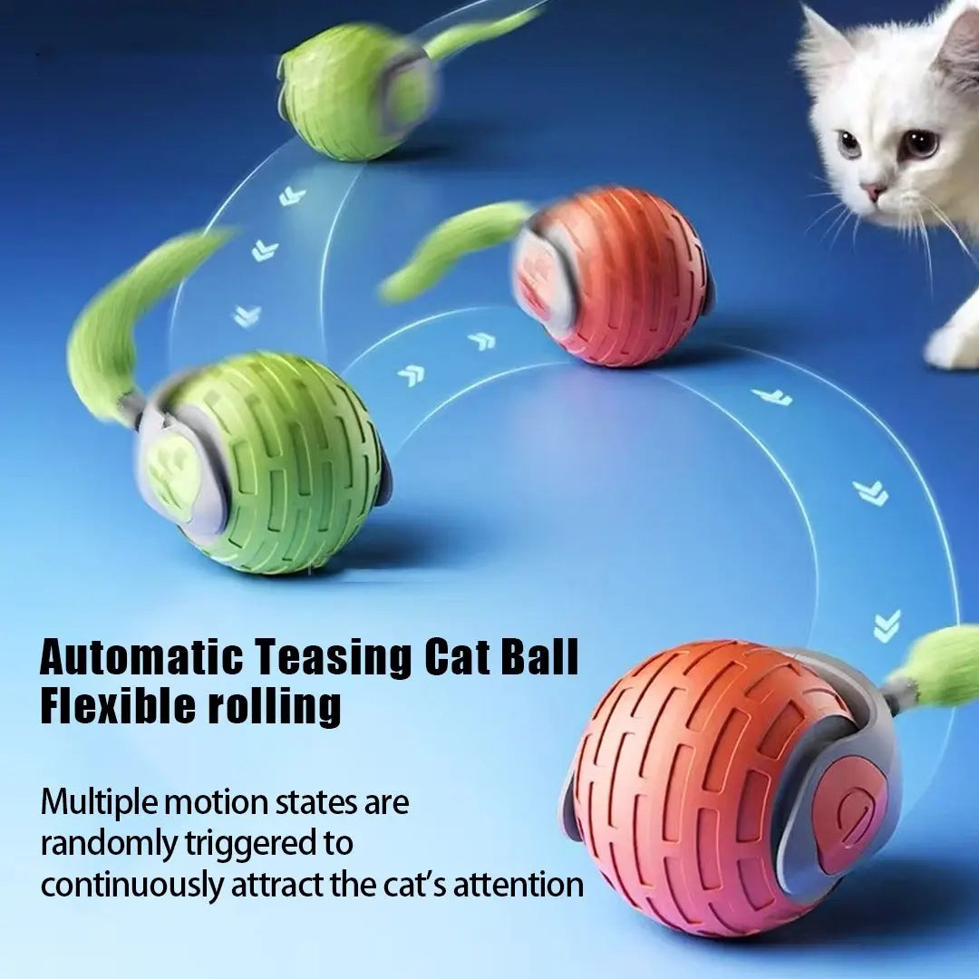 TurboBall – Selbstfahrender Katzen-Spielball mit USB-Aufladung Product vendor