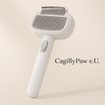Bild in Galerie-Betrachter laden, Katzenbürste mit Auswurftaste – Selbstreinigender Knotenlöser für langes Fell - CagillyPaw e.U.
