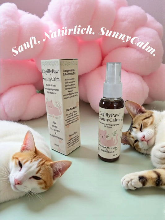 CagillyPaw® SunnyCalm – Natürliches Beruhigungsspray für Katzen Product vendor