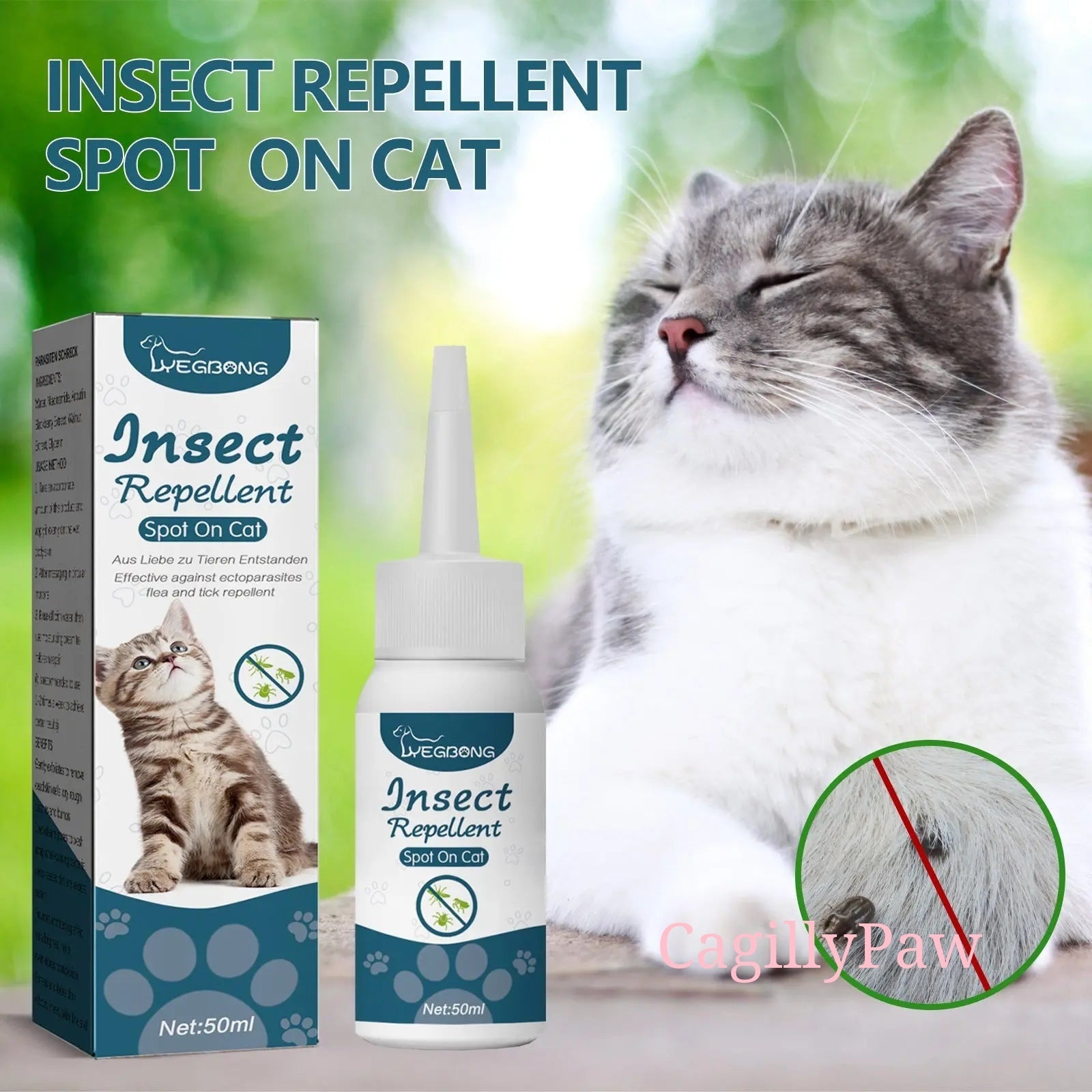 Katze-Zeckenmittel Tropfen Product vendor