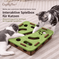Bild in Galerie-Betrachter laden, Katzen Intelligenzspielzeug aus Filz – Interaktive Spielbox mit Bällen - CagillyPaw e.U.
