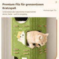 Bild in Galerie-Betrachter laden, Kratzhaus aus Premium - Filz - CagillyPaw e.U.
