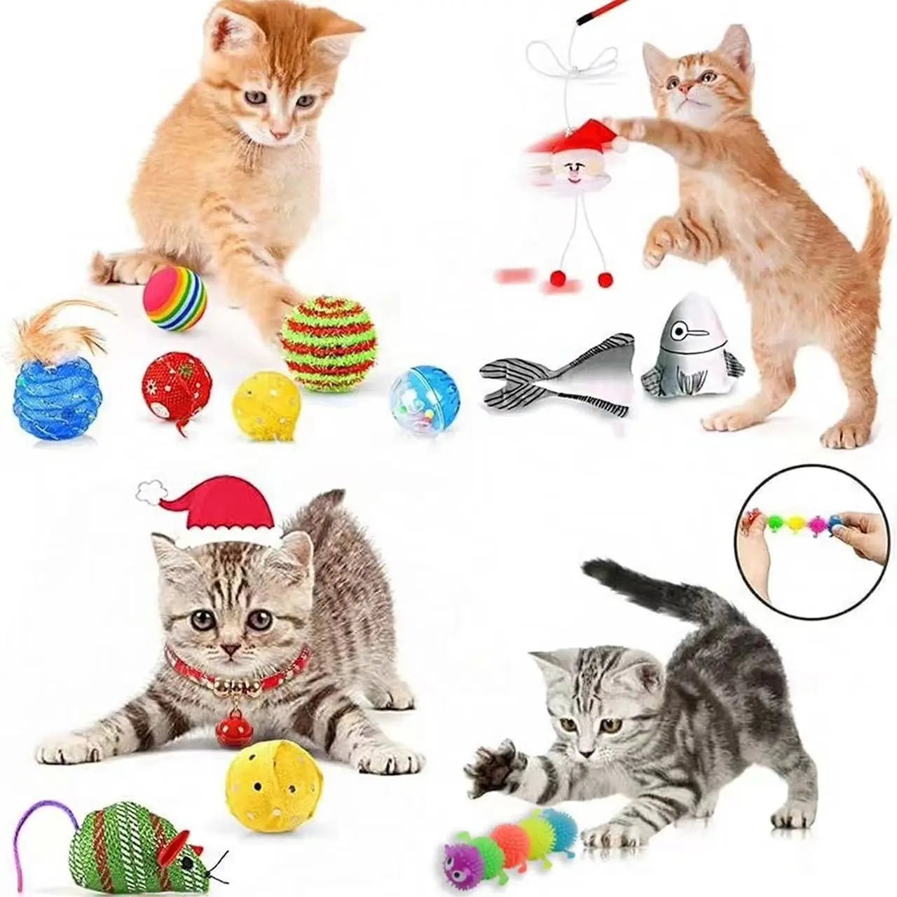 Katzen - Advents Kalender Weihnachten 2024 Für Spielspaß Zuhause - CagillyPaw e.U.
