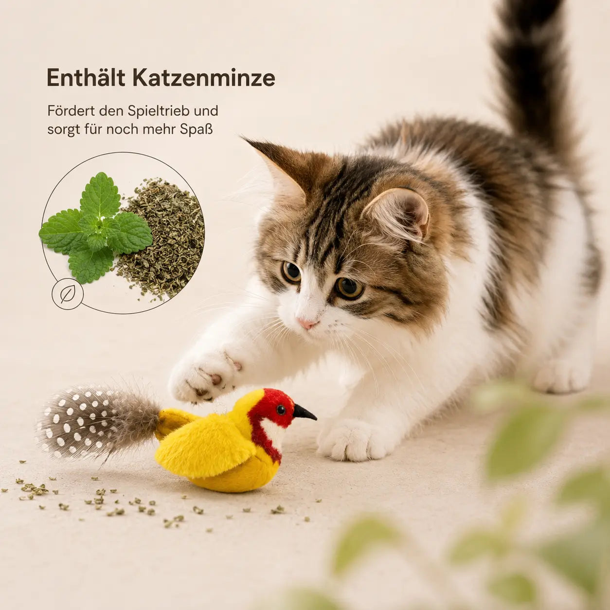 Vogel-Katzenspielzeug kaufen – mit realistischer Beute-Simulation CagillyPaw e.U.