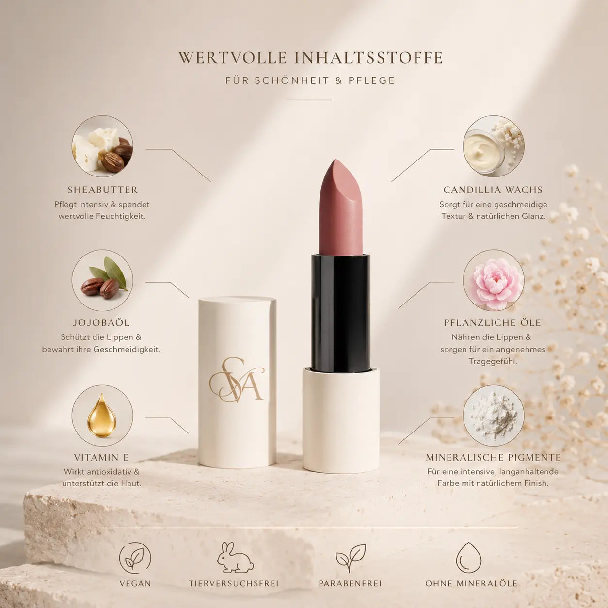 SONJA VON ANMUT – Matte Lippenstift CagillyPaw e.U.