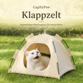 Bild in Galerie-Betrachter laden, Klappzelt für Haustiere – Wetterfest & Tragbar XL Größe cagillypaw.myshopify.com
