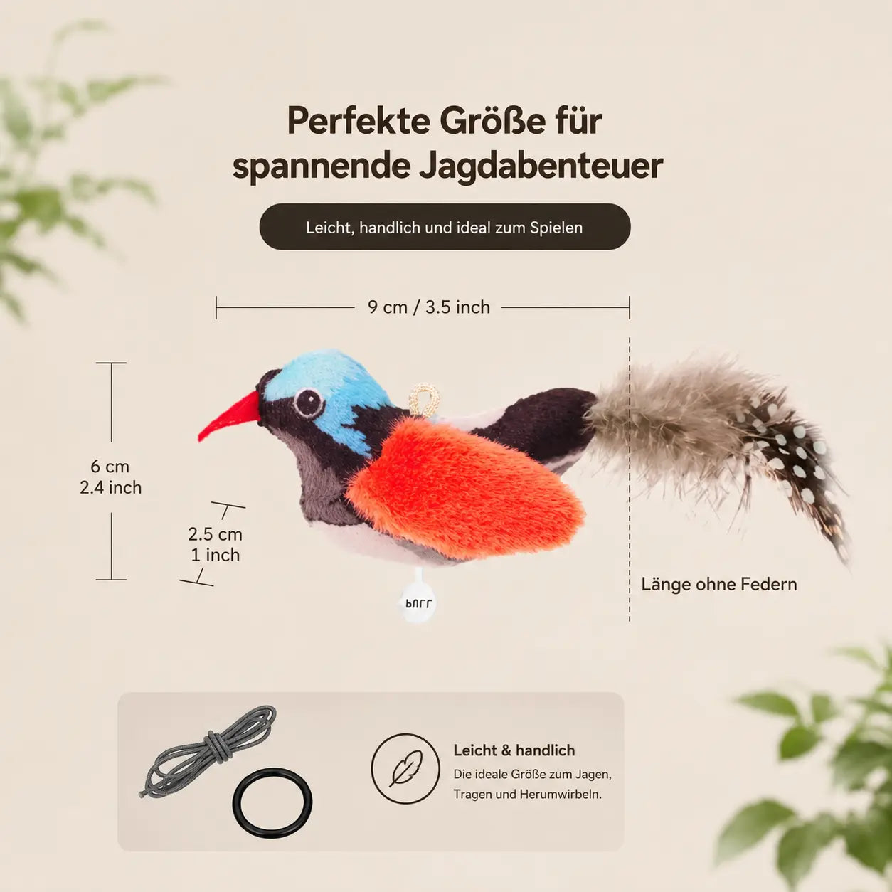 Vogel-Katzenspielzeug kaufen – mit realistischer Beute-Simulation CagillyPaw e.U.