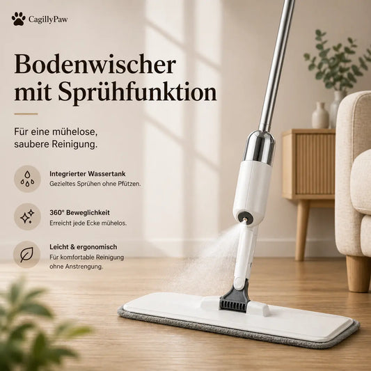 Bodenwischer Mit Sprühfunktion Kaufen – Effiziente Reinigung - CagillyPaw e.U.