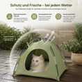 Bild in Galerie-Betrachter laden, Klappzelt für Haustiere – Wetterfest & Tragbar XL Größe cagillypaw.myshopify.com
