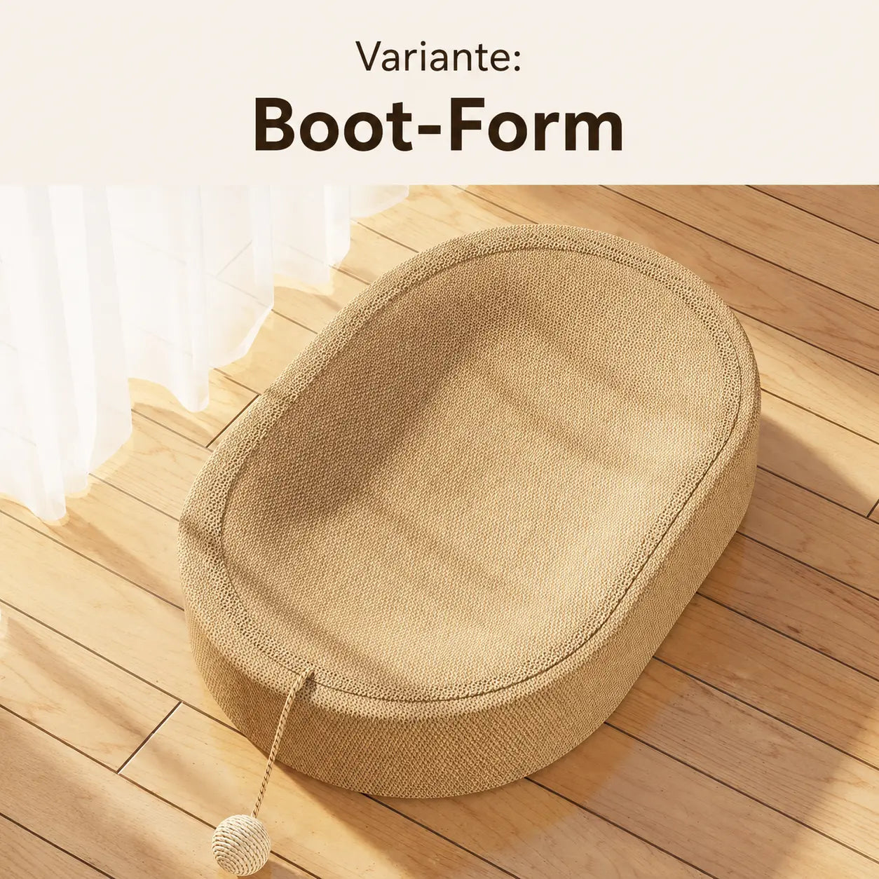 Sisal-Kratzmatte – Robust, Flach & Vielseitig Einsetzbar für Katzen CagillyPaw e.U.