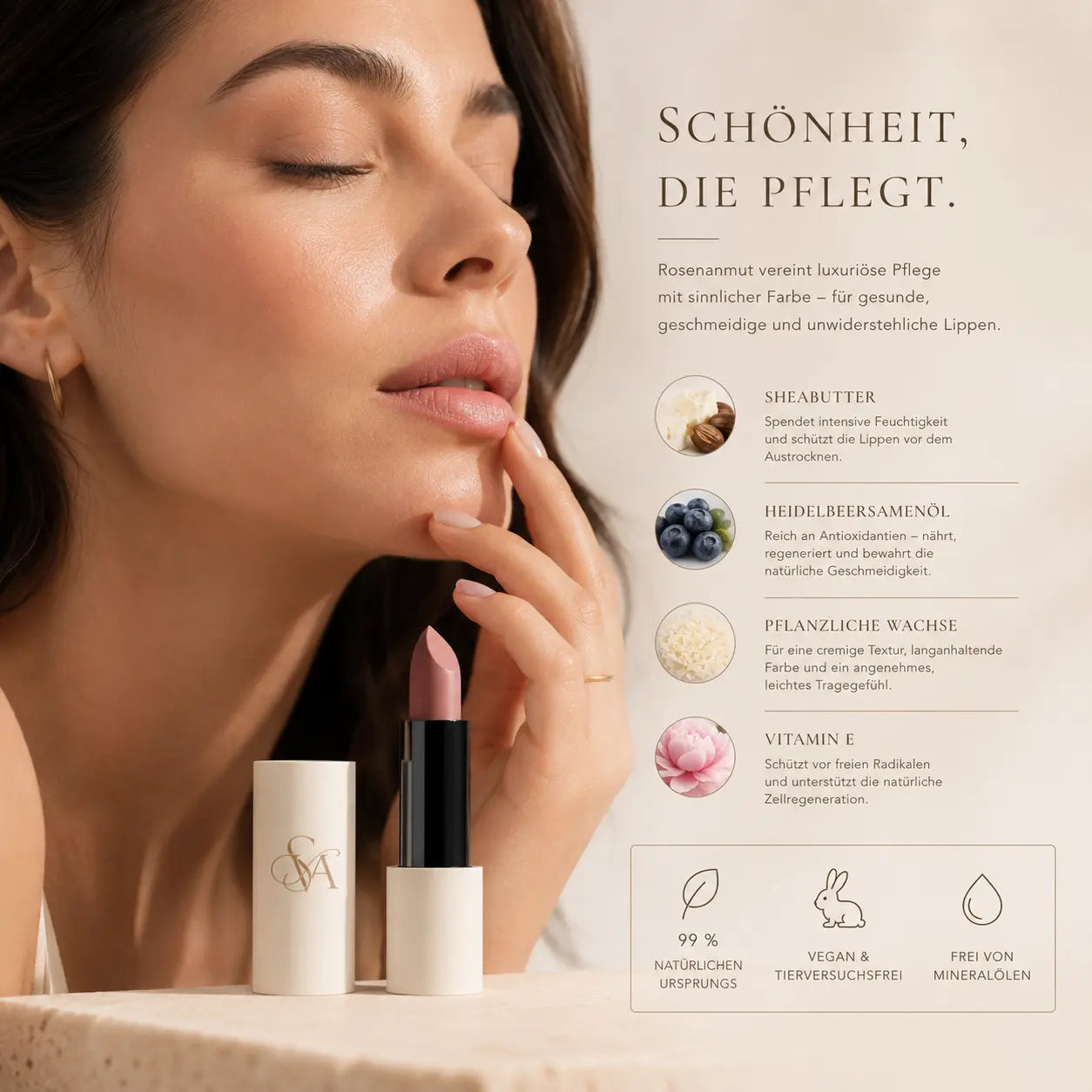 SONJA VON ANMUT – Matte Lippenstift CagillyPaw e.U.