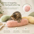 Bild in Galerie-Betrachter laden, Flauschige Katzen-Minz-Raupe kaufen – Spielspaß für Ihre Katze CagillyPaw e.U.

