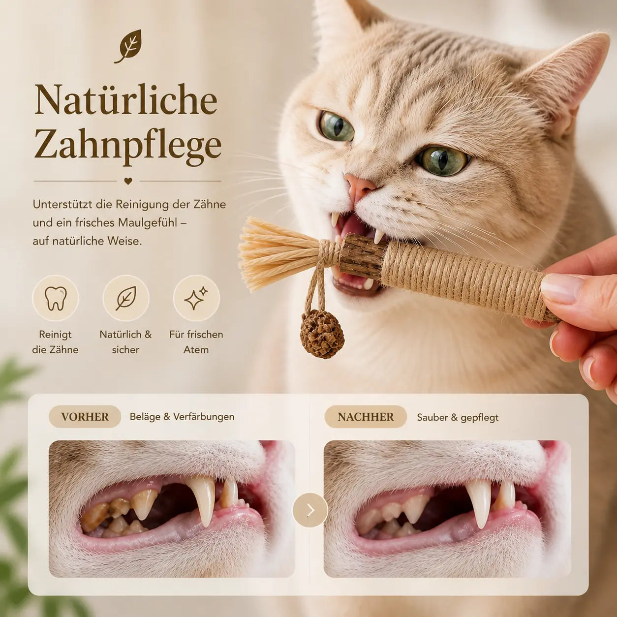 Matatabi Kausticks Für Katzen Natürliches Spielzeug Und Zahnpflege 3er Set CagillyPaw e.U.
